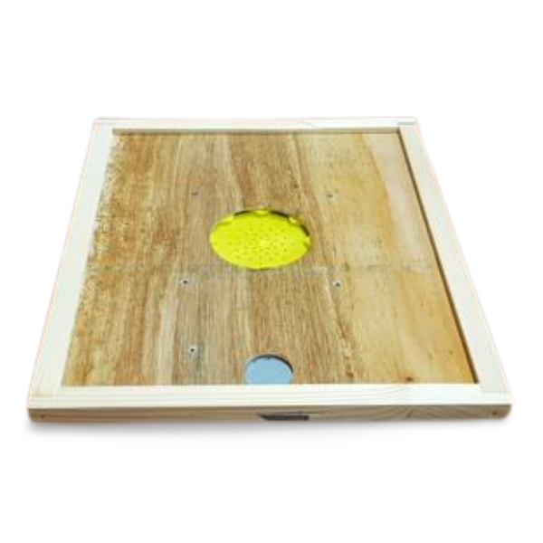 Couvre-cadres chasse-abeilles 8 sorties et trappe Dt 10