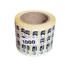 1000 étiquettes tri sélectif "Emballage triable" - 10 x 49 mm