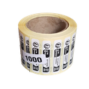 1000 étiquettes tri sélectif "Emballage jetable" - 10 x 49 mm