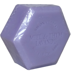 Savon hexagonal 100g LAVANDE