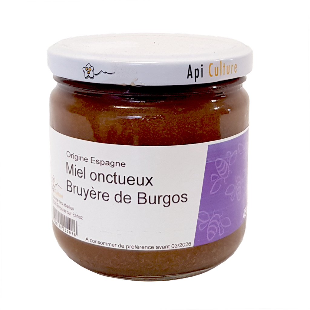 Miel 450g Bruyères de Burgos Origine Espagne