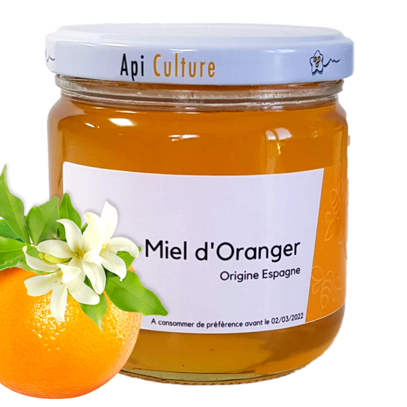 Miel 450g Oranger Origine Espagne