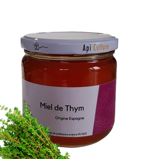 [GBTHY45] Miel 450g Thym Origine Espagne