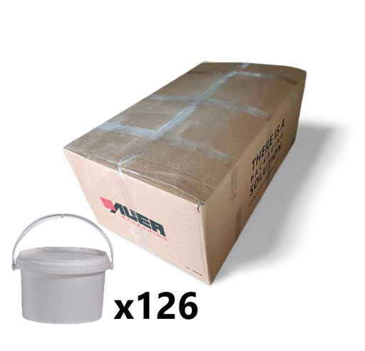 Carton 126 Seaux 3.8L - 5Kg miel.