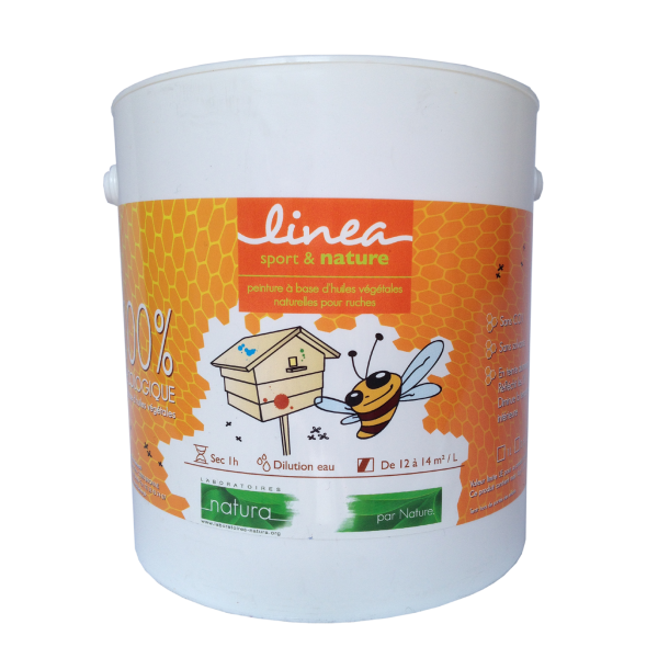 Peinture Linéa JAUNE ROUGE 2.5L (retrait boutique)