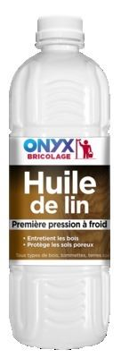 Huile de lin, bidon de 1L