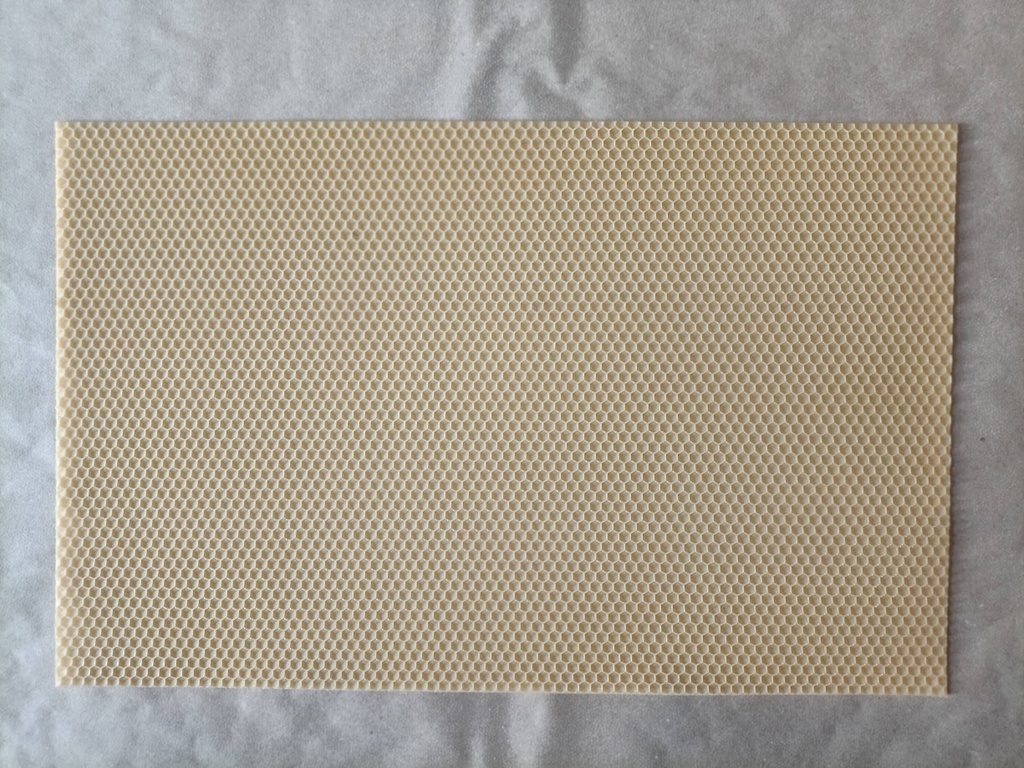 Cire Gaufrée Corps Dt Alv. Ouvr. 1Feuille