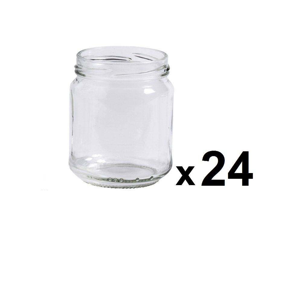 Pack24 Pot verre 250g