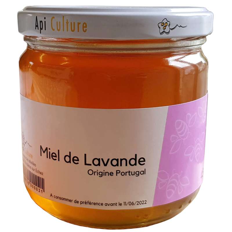 Miel 450g Lavande Origine Portugal (copie)
