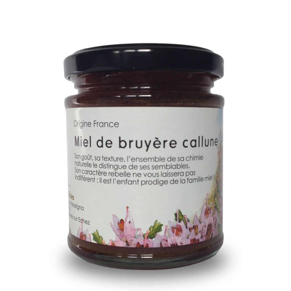 Miel de BRUYERE  CALLUN- verre 250g