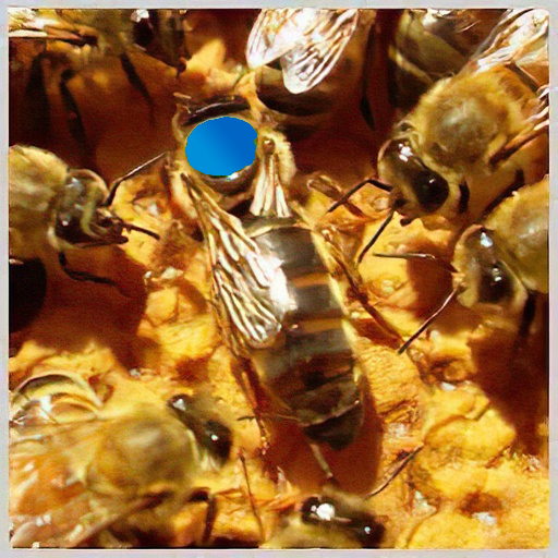 Reine fécondée Triple Hybride Caucaso x Carnica x Ligustica.