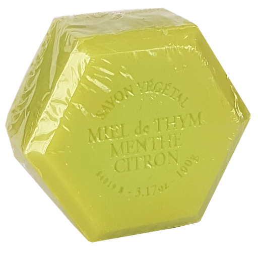 Savon hexagonal 100g menthe citron