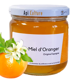 [GBOR45] Miel 450g Oranger Origine Espagne