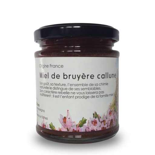 [GBRC250] Miel de BRUYERE  CALLUN- verre 250g